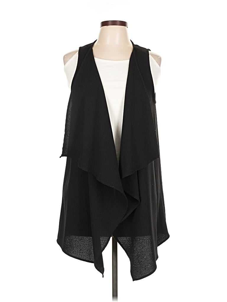 Pre-owned Lush Cardigan Sweater In Black