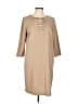Talbots Tan Casual Dress Size 10 - photo 1