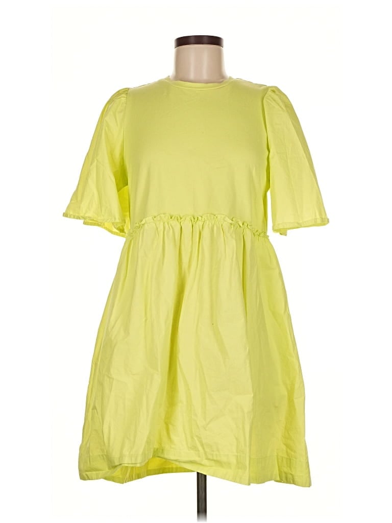 Pre-owned A New Day Casual Dress In Yellow