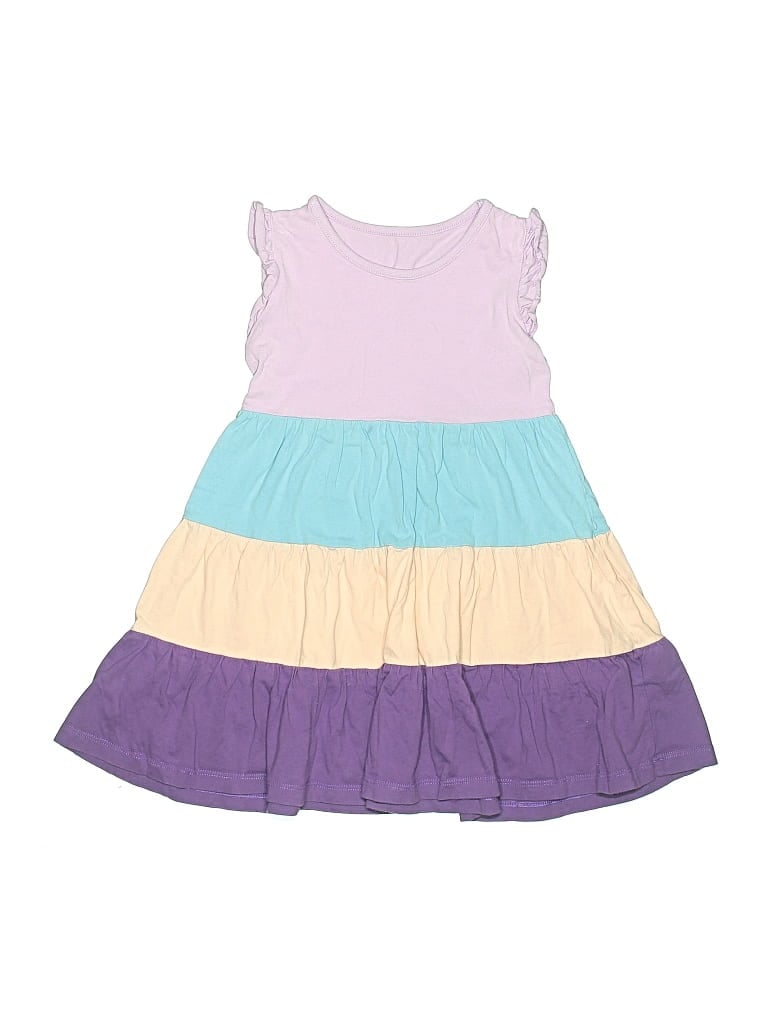 Pre-owned Unbranded Kids' Dress In Purple