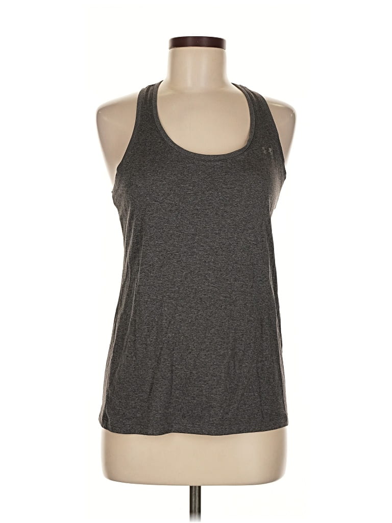 Pre-owned Under Armour Active Tank Top In Gray