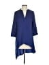 Chico's Blue 3/4 Sleeve Blouse Size S - photo 1
