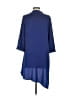 Chico's Blue 3/4 Sleeve Blouse Size S - photo 2