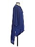Chico's Blue 3/4 Sleeve Blouse Size S - photo 4