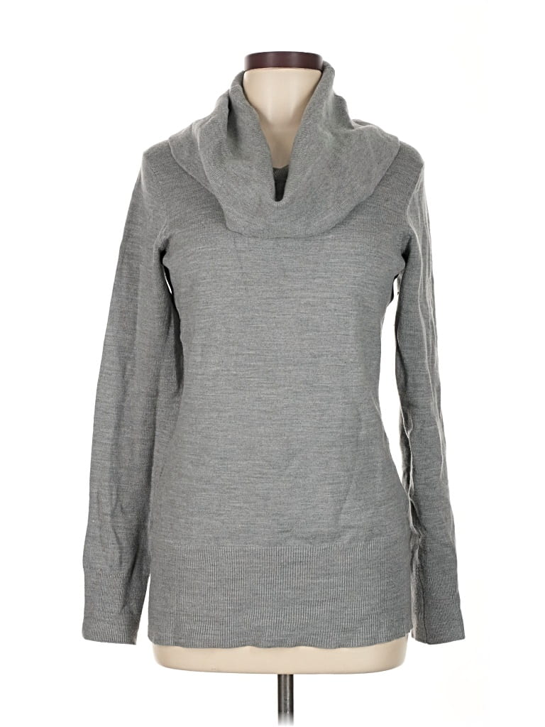 Pre-owned French Connection Pullover Sweater In Gray