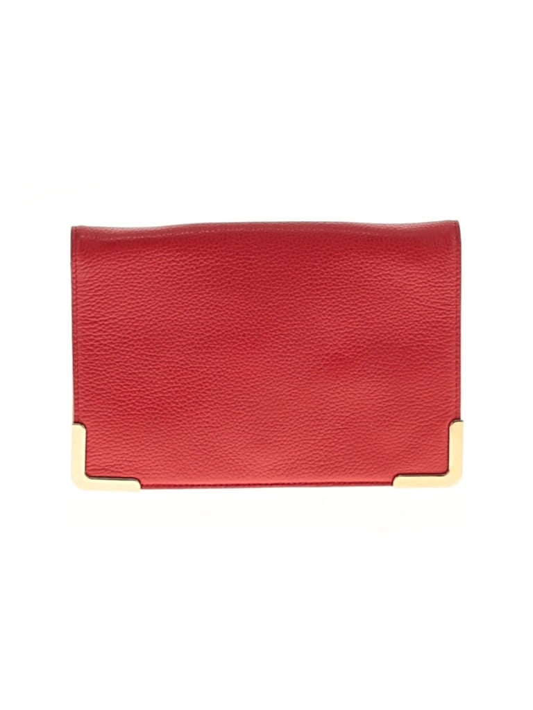 Pre-owned Halogen Clutch In Red