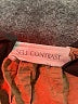 Self Contrast Tan Long Sleeve Blouse Size S - photo 7