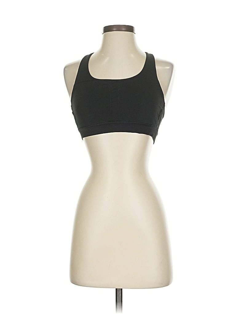 Pre-owned Lululemon Athletica Sports Bra In Black