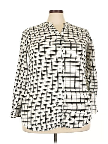 Denimist 3/4 Sleeve Blouse (view 1)