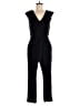 Banana Republic 100% Polyester Solid Black Jumpsuit Size 2 - photo 1