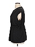 Max Studio Black Short Sleeve Top Size 1X - photo 5