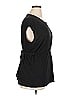 Max Studio Black Short Sleeve Top Size 1X - photo 4