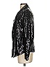 New York & Company 100% Polyester Metallic Silver Blazer Size XS - photo 5
