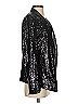New York & Company 100% Polyester Metallic Silver Blazer Size XS - photo 4