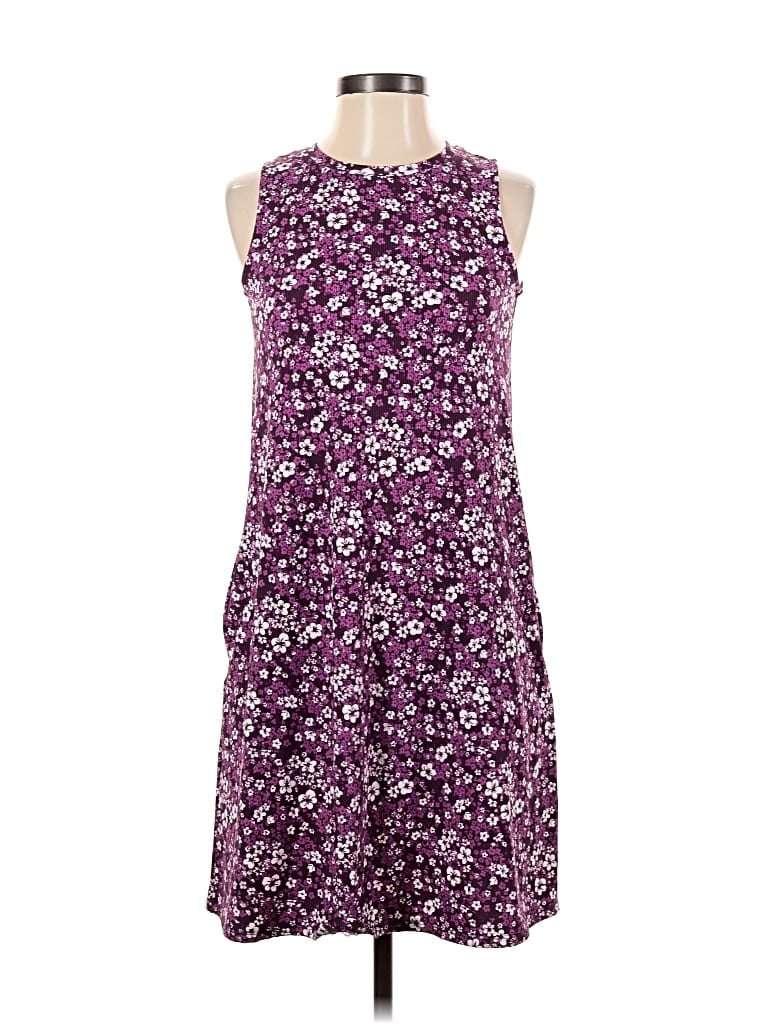 Pre-owned Lularoe Casual Dress In Purple