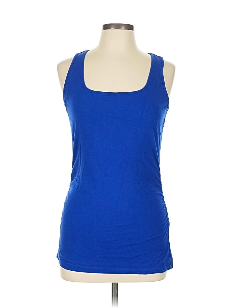 Pre-owned Venus Tank Top Blue Halter Neckline Tops