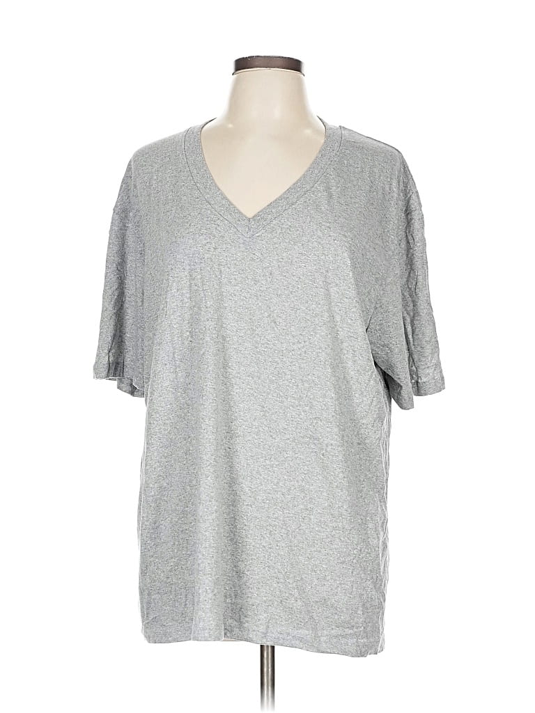 Pre-owned Evolve Short Sleeve T-shirt In Silver