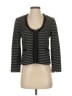 J.Crew Stripes Gray Blazer Size 4 - photo 1