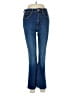 Zara Hearts Blue Jeans Size 6 - photo 1
