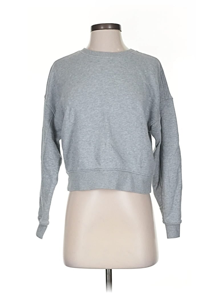 Pre-owned Madewell Sweatshirt In Gray
