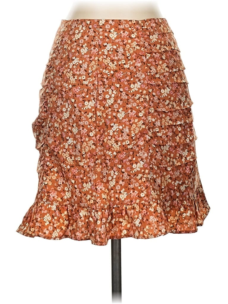 Pre-owned Paper Crane Casual Skirt In Orange