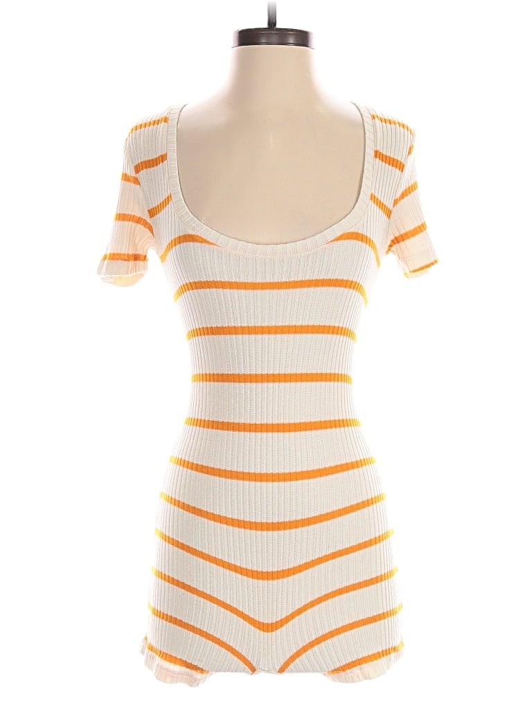 Pre-owned Zara Romper In Orange