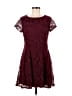 AB Studio 100% Polyester Burgundy Cocktail Dress Size 6 - photo 1