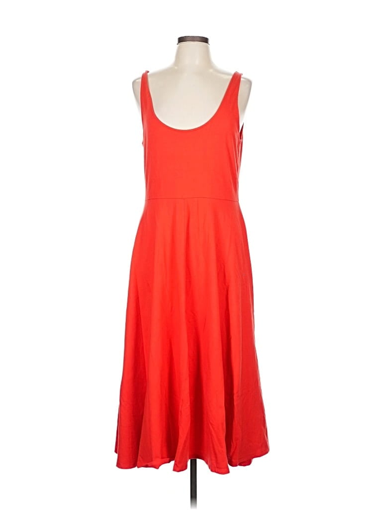 Pre-owned A New Day Casual Dress In Orange