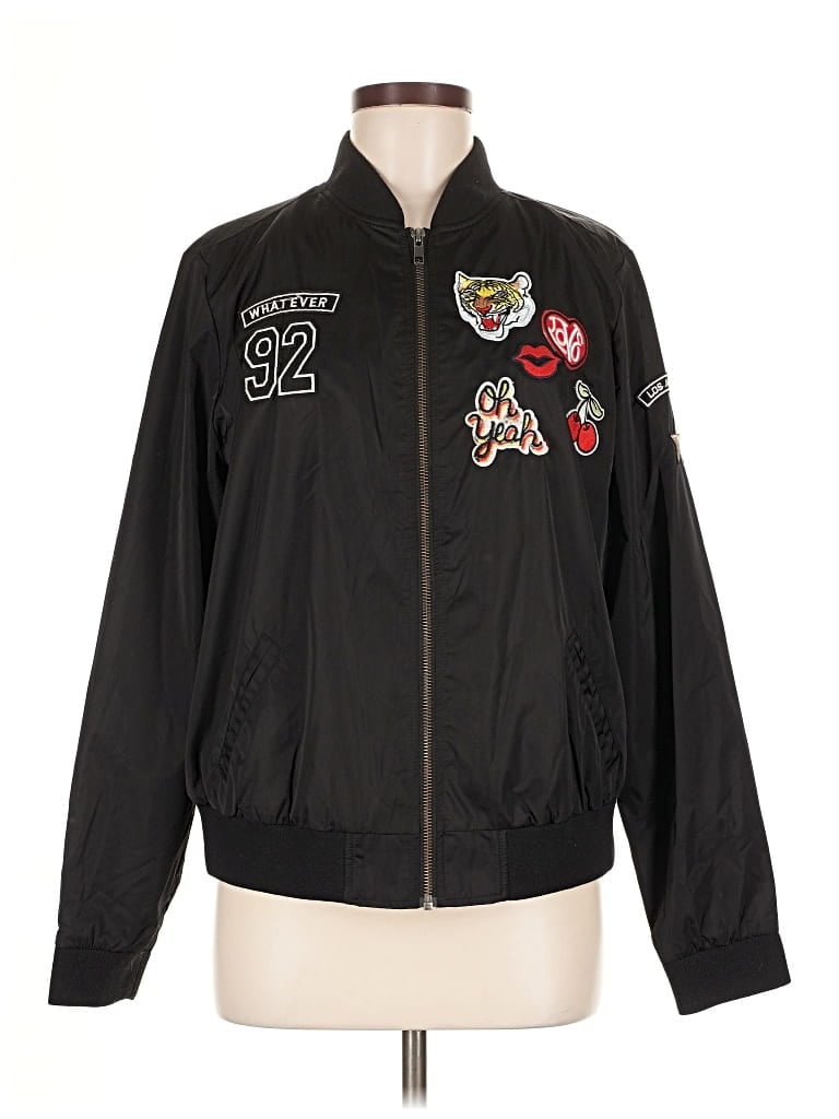 Pre-owned Torrid Track Jacket In Black