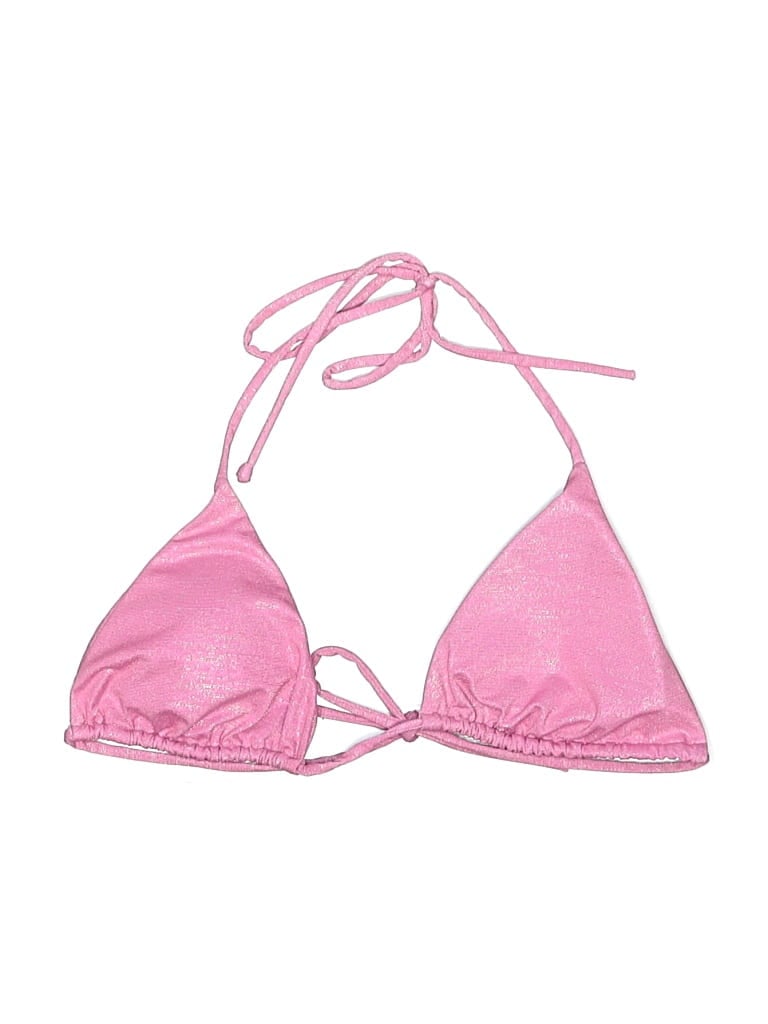 Pre-owned Unbranded Swimsuit Top Pink Swimwear