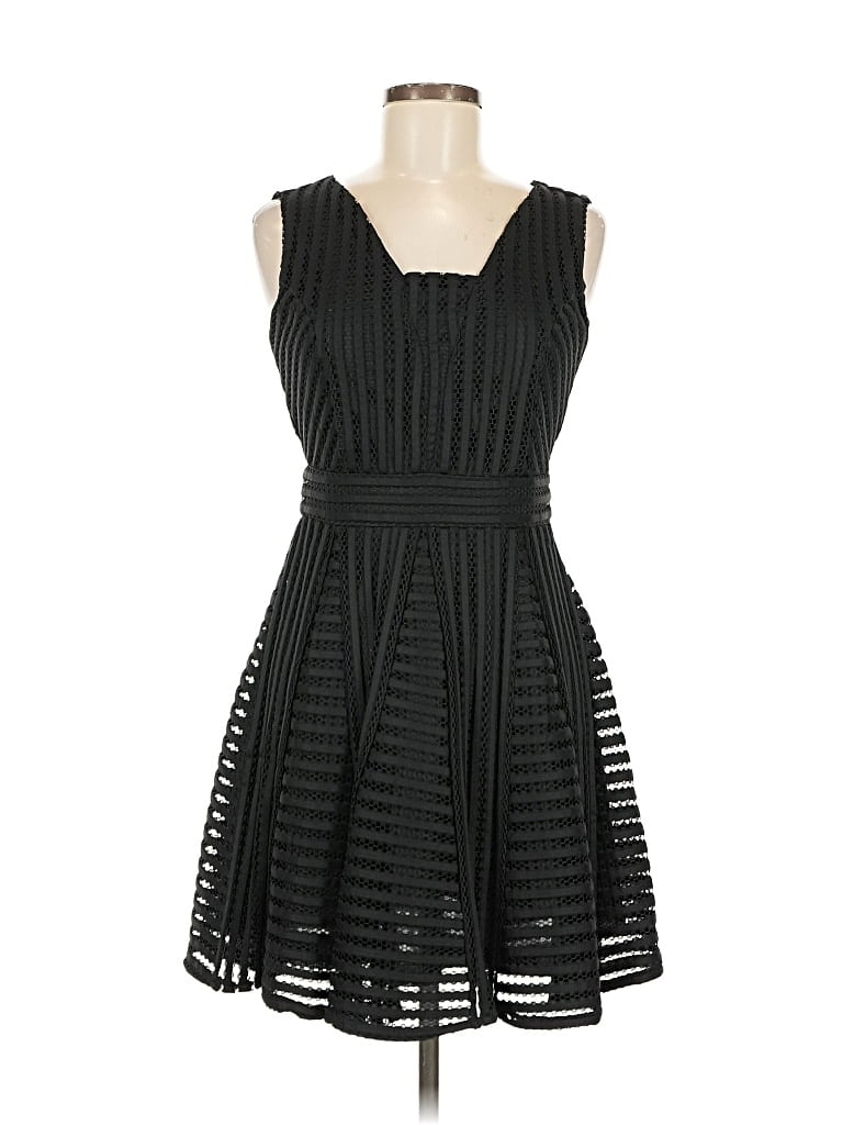 Pre-owned She + Sky Cocktail Dress In Black
