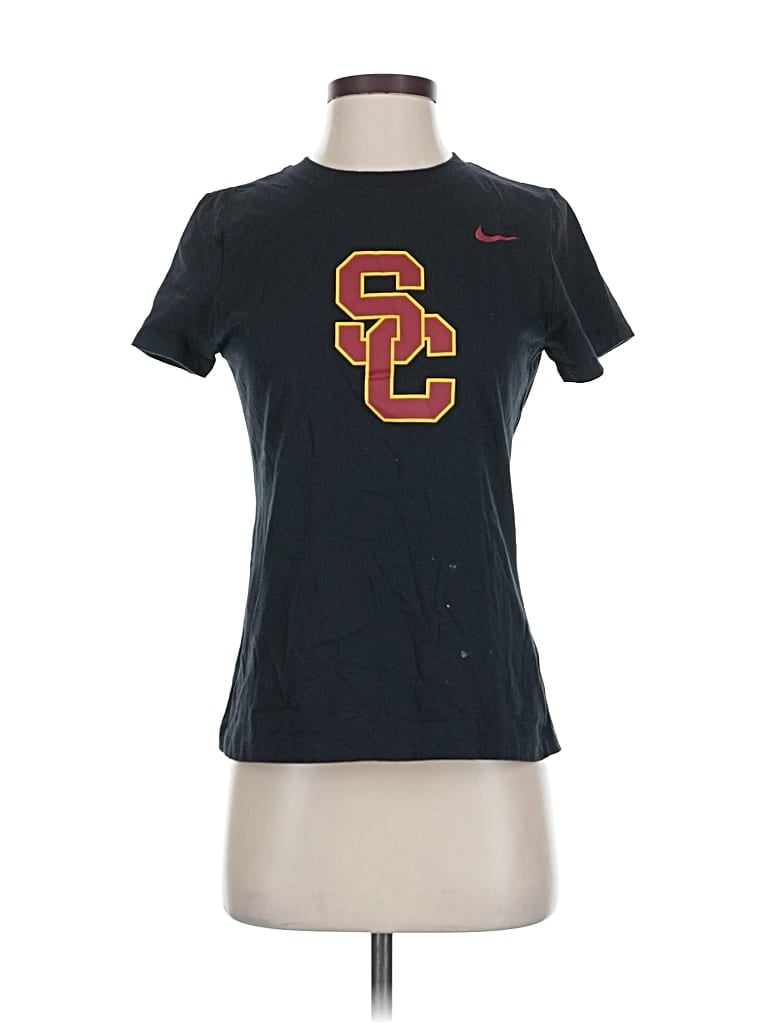 Pre-owned Nike Short Sleeve T-shirt In Black