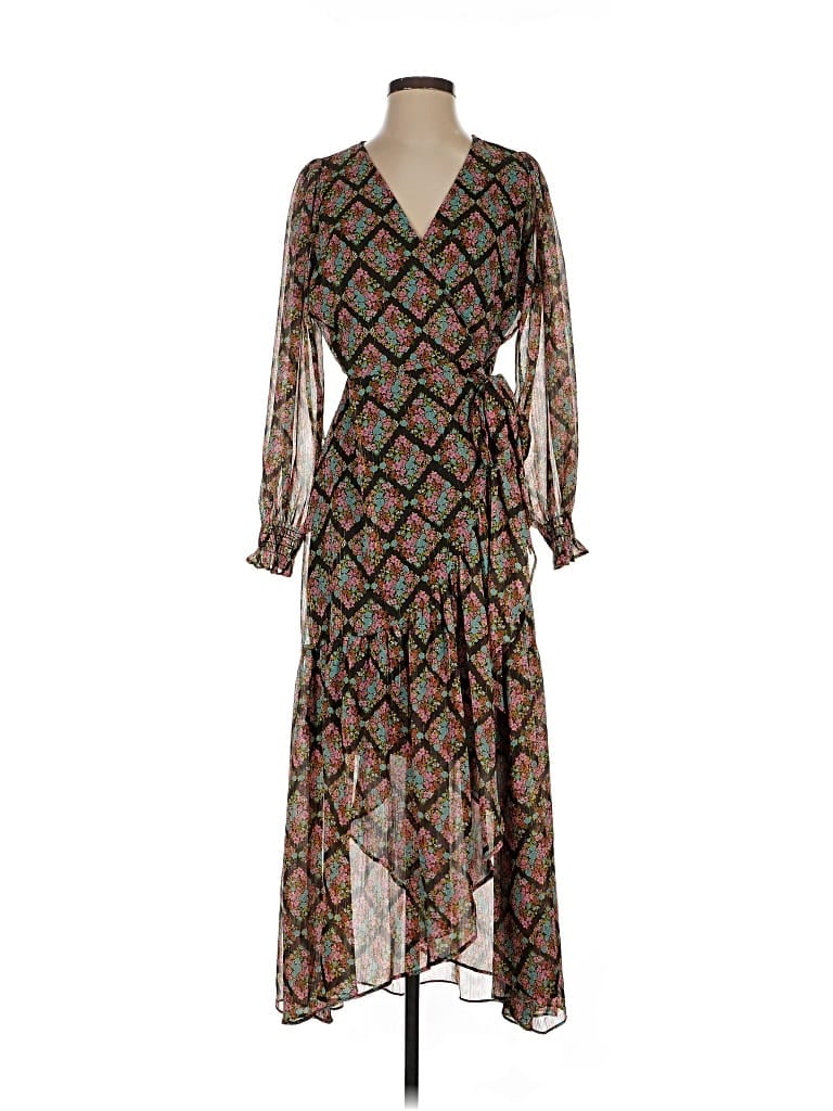 Pre-owned Lc Lauren Conrad Casual Dress In Brown