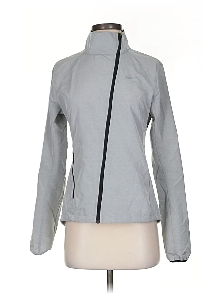 Pre-owned Nike Jacket In Gray