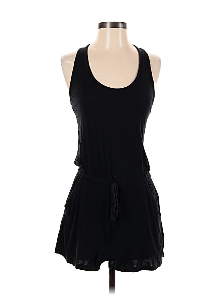 Pre-owned Aerie Romper In Black