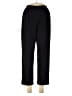 Alfred Dunner Solid Black Track Pants Size 10 (petite) - photo 1