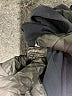 Iris & Ink 100% Polyester Black Casual Dress Size 10 - photo 9