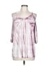 SJS Pink 3/4 Sleeve Blouse Size L - photo 1