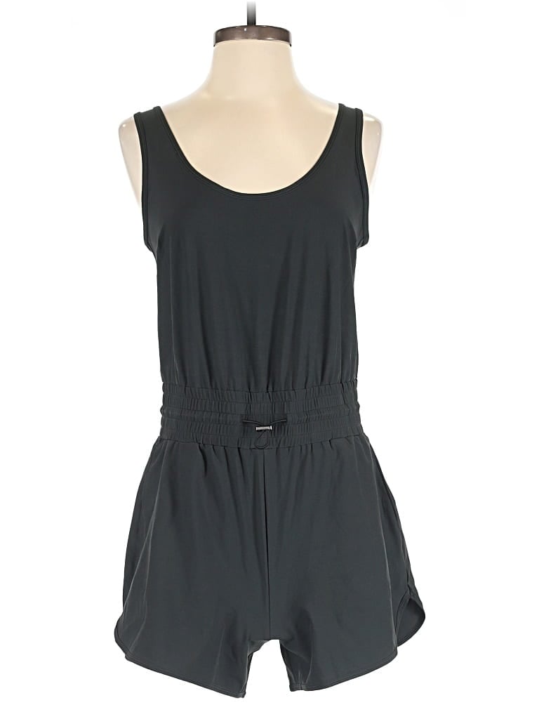Pre-owned Abercrombie & Fitch Romper In Gray
