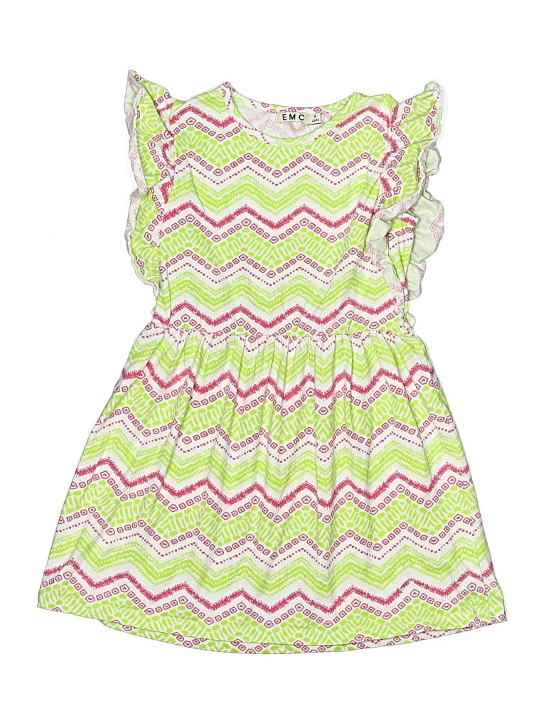 Pre-owned Assorted Brands Kids' Dress In Green