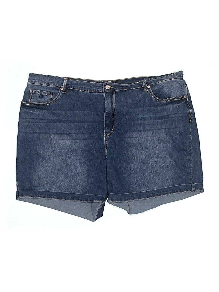 Pre-owned Gloria Vanderbilt Denim Shorts In Blue