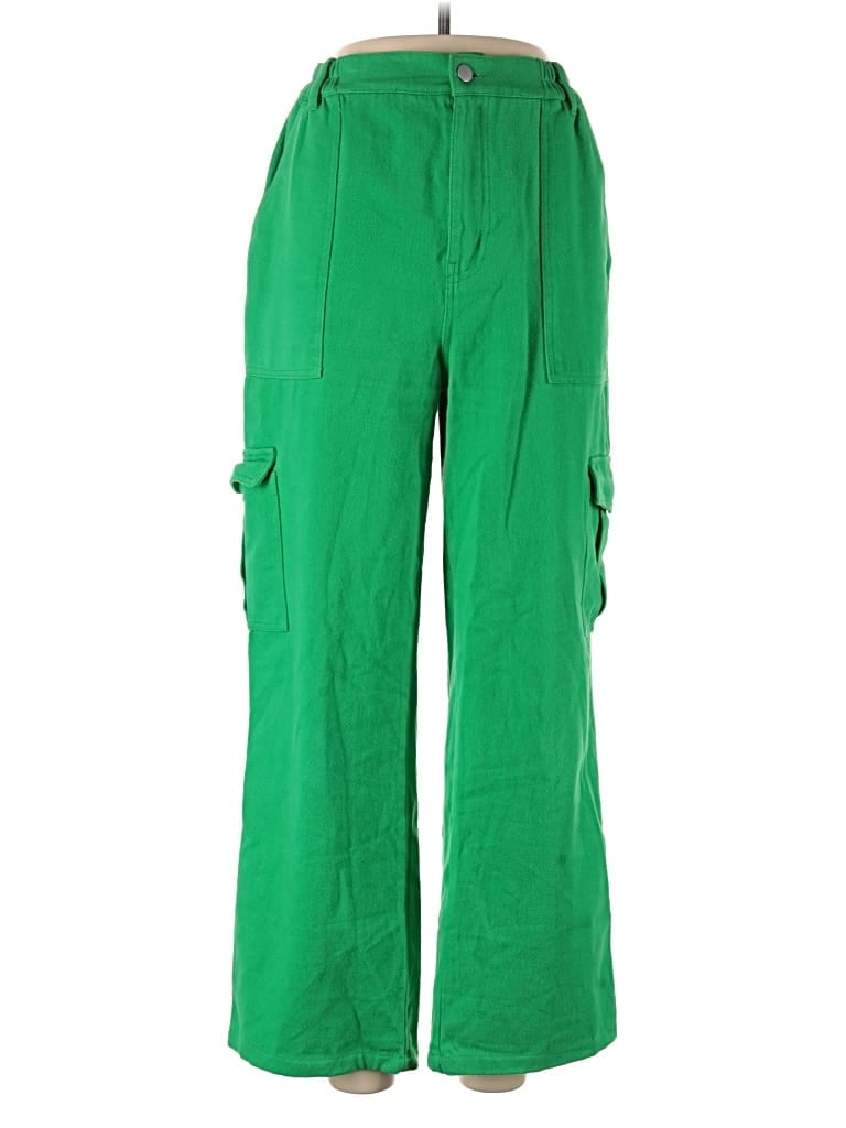 Pre-owned Cloud Ten Cargo Pants In Green