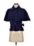 MICHAEL Michael Kors Blue Wool Coat Size S - photo 1