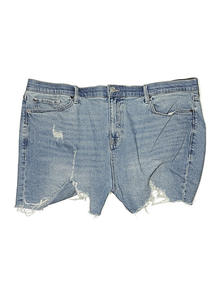 Pre-owned Torrid Denim Shorts In Blue