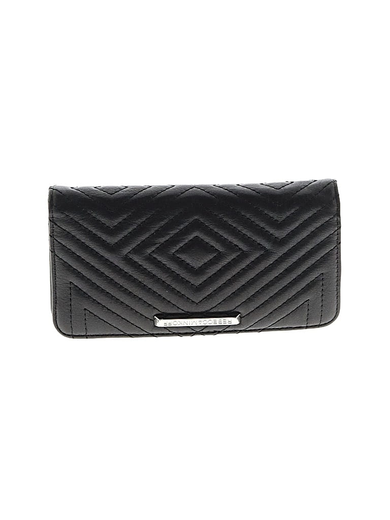 Pre-owned Rebecca Minkoff Leather Wallet In Black