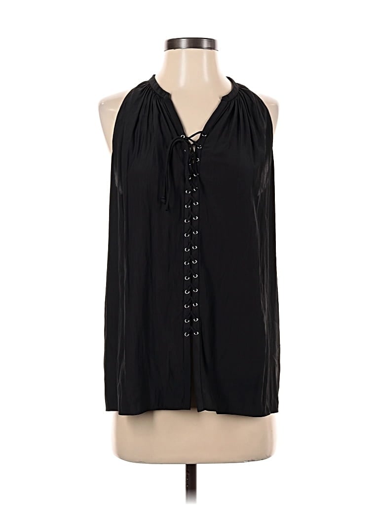Pre-owned Ramy Brook Sleeveless Blouse In Black