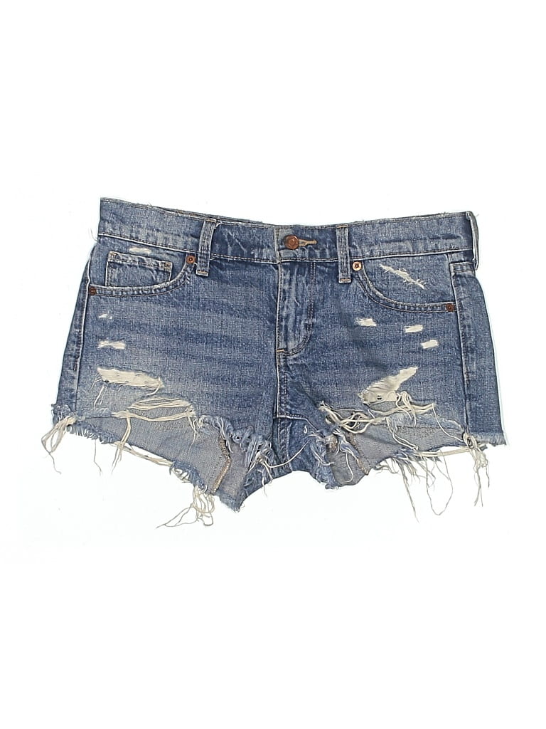 Pre-owned Lucky Brand Denim Shorts In Blue