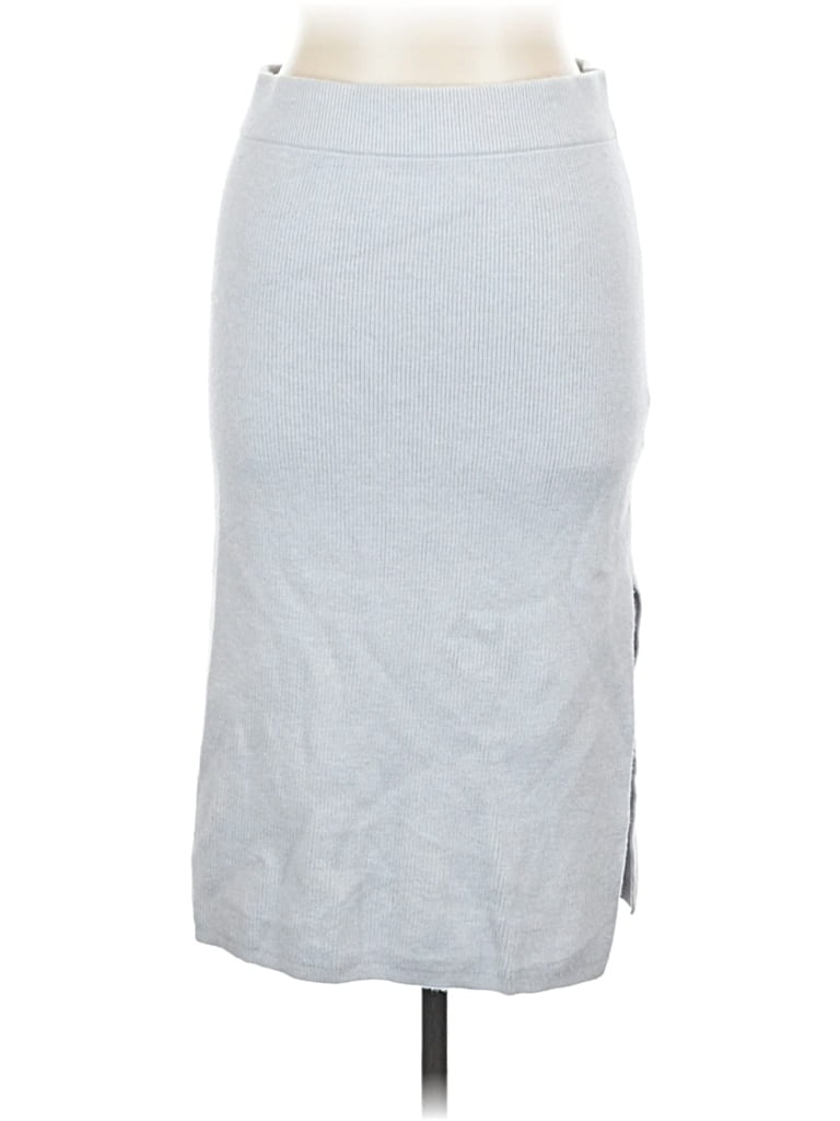 Pre-owned Abercrombie & Fitch Casual Skirt In Gray