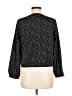 Side Party 100% Polyester Black 3/4 Sleeve Blouse Size M - photo 2