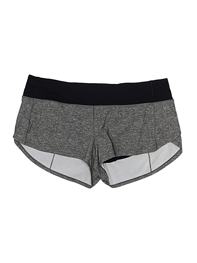 Pre-owned Lululemon Athletica Athletic Shorts In Gray